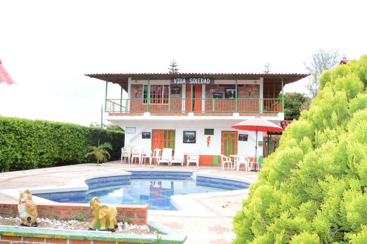 Finca Hotel Villa Soledad Quimbaya Exteriör bild