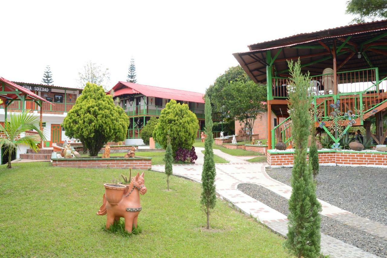 Finca Hotel Villa Soledad Quimbaya Exteriör bild