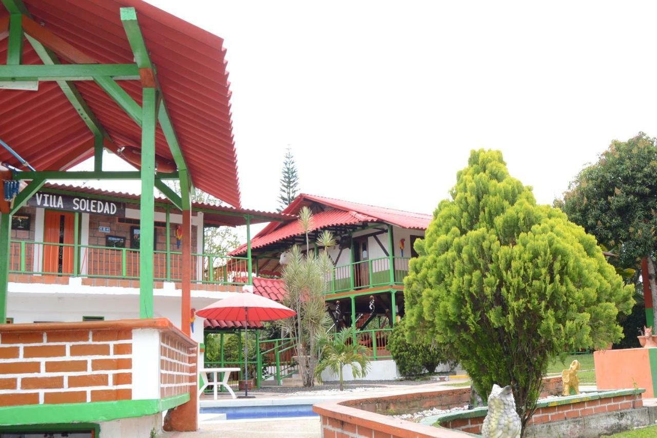 Finca Hotel Villa Soledad Quimbaya Exteriör bild