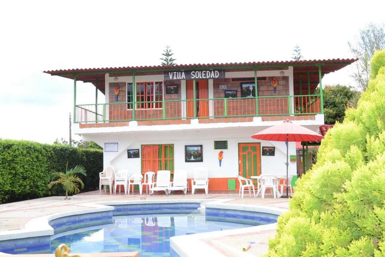 Finca Hotel Villa Soledad Quimbaya Exteriör bild